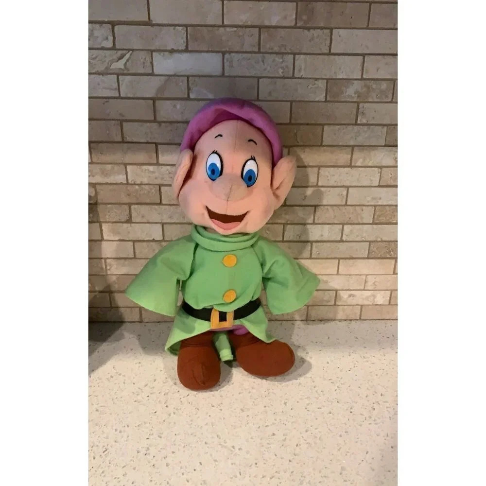 Vintage Disney Dopey Plush Character Toy b28